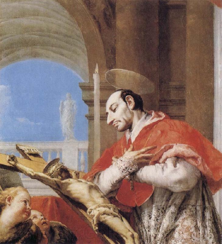 Giovanni Battista Tiepolo St Charles Borromeo Spain oil painting art